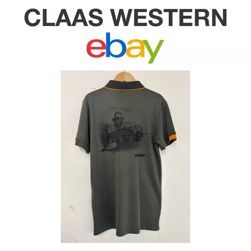 Claas jaguar poloshirt small - claas,
