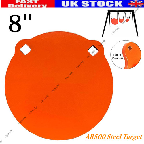 Ar500 steel targets gong - 8'',