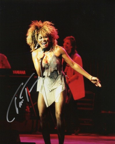 Tina turner autographed - turner,
