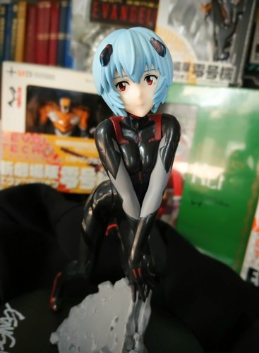 Evangelion figure rei - evangelion,
