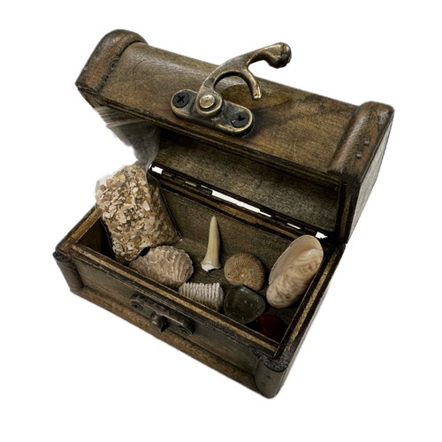 Treasure chest gift with - , real
