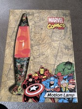 Marvel Comics Lava Lamp Orange