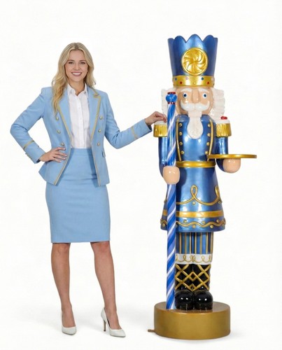 Large nutcracker statue - large,