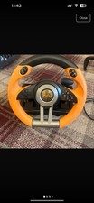 PXN V99 Gaming Steering Wheel Compatible with PC, Xbox, PS4, PS5, Stand