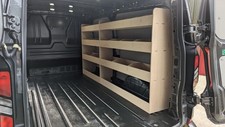 Ford Transit Custom Van Racking New  2024 Model LWB Double Van Shelving