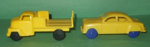Old 1950 marx - old, truck
