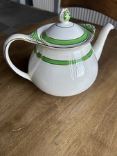 Queens Green Solian Ware tea