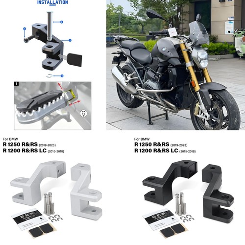 Footrest lowering kit - kit, for