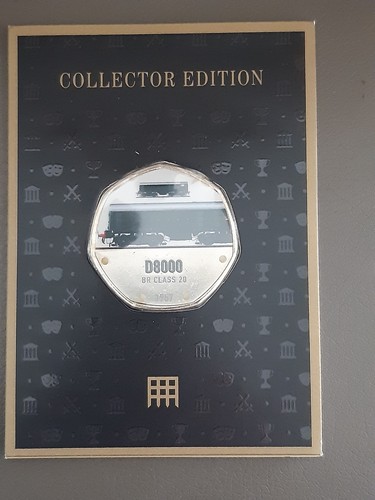 50p railway heritage collector - 50p,