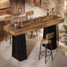 63-Inch Farmhouse Bar Table