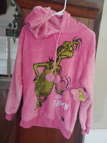 The grinch pink hoodie - pink,