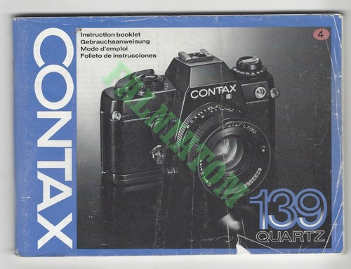Vintage contax 139 quartz - contax,