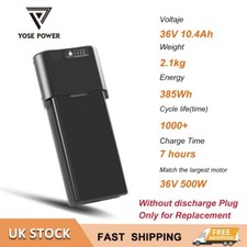 36V 10.4Ah Li-ion Rear Rack