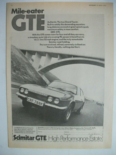 1972 reliant scimitar - 1972,