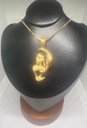 Mermaid pendant necklace - mermaid,