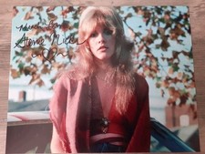 STEVIE NICKS FLEETWOOD MAC SIGNED 10 X 8 AUTOGRAPHED PHOTO...LEGEND...REAL 