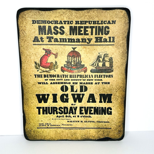 Vtg democratic republican mass - republican,