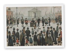 L. S. Lowry picture The Prayer