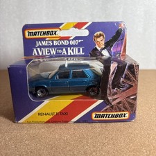 Matchbox RENAULT 11 TAXI JAMES BOND 007 A VIEW TO A KILL  Boxed Original Unopen