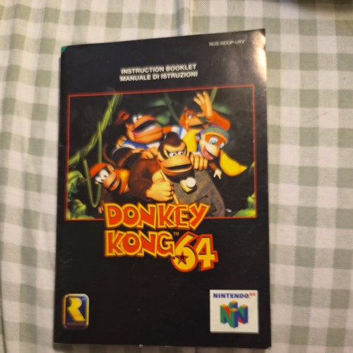 Nintendo n64 instruction - nintendo,