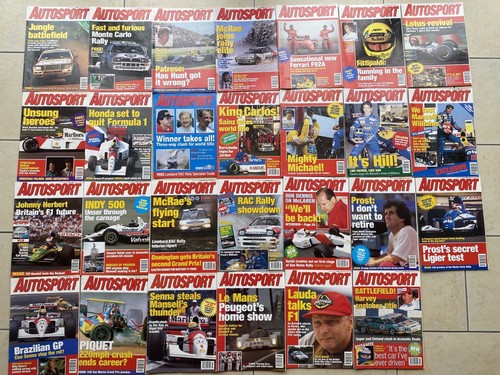 Autosport magazines vintage - autosport,