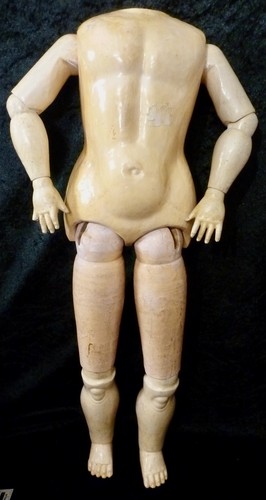 68cm original antique doll - 68cm,