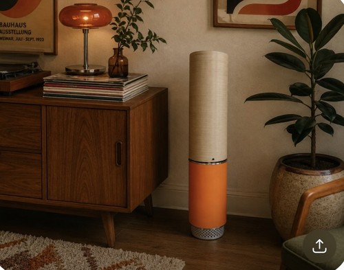 Vintage rocket lamp spun - rocket,