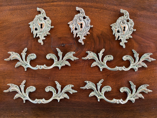 Vintage lot french - 9",