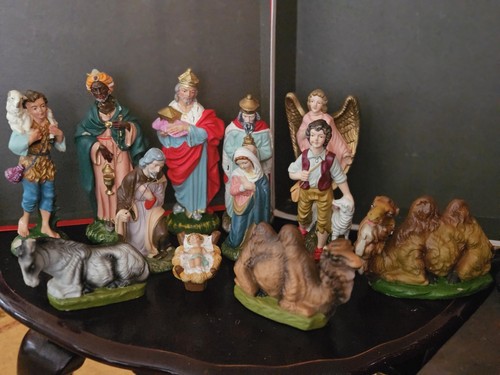 Lot vtg hand - vtg, painted