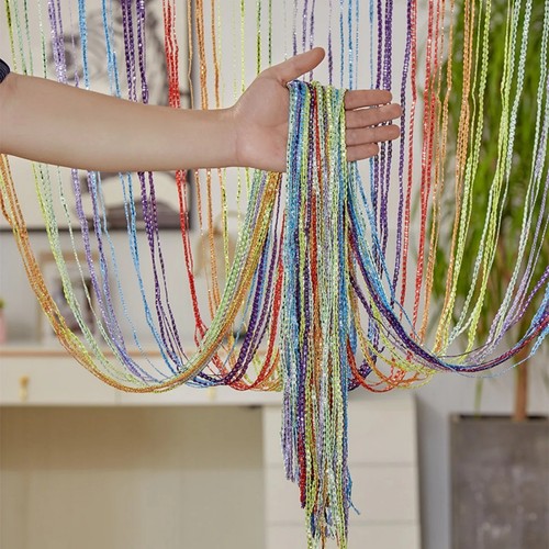 Hanging beaded string - string, curtain