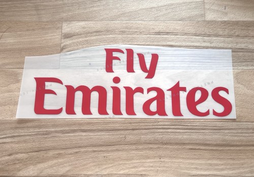 Fly emirates red - fly, sponsor