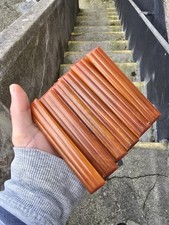 Set Of 6 Original Art Deco Butterscotch Catalin Drawer Handles 12.5 Cm 385 Grams