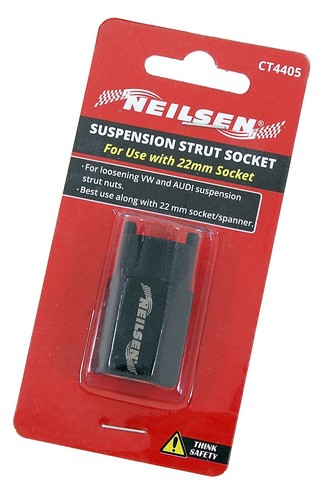 22mm thru strut nut socket - strut,