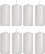 Pack of 8 white x  100mm x