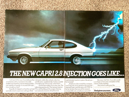 Ford capri injection 1981 - capri,