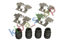 Rear axle brake pad - brake, fitting