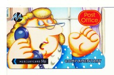 MERCURY PHONECARD 50p MAVIS