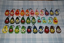 Drop Shaped Wooden Key Ring