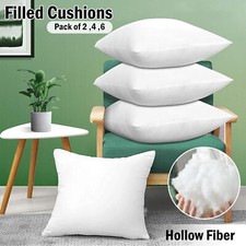 Large Filled Cushions 18x18" Cushion Inserts Soft Square Sofa Throw Pillow Pads