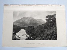 Beinn Eighe Ross-shire Scotland photoengraving circa 1895