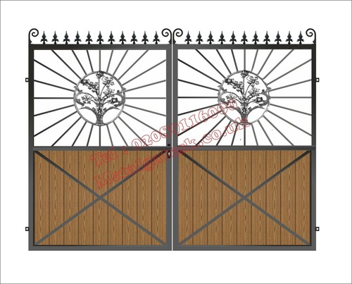 Driveway gates composite gate - driveway,