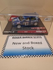 Ninco 50228 VW Volkswagon Golf 4x4 Sony Blue #3 1:32 Slot Car Racing
