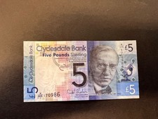 CLYDESDALE BANK   £5   6th