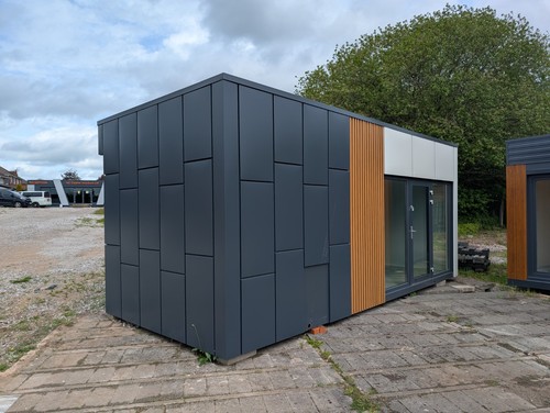 Inox portable cabin - 3m,