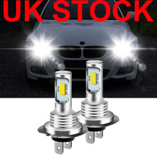 FOR E90 LCI E91 E81 E87 NO-ERROR H7 LED HEADLIGHT BULBS LIGHT NEW MODEL UK STOCK