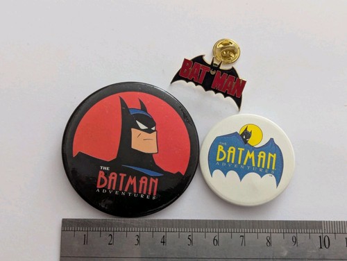 Batman vintage pin badges 1982 - pin,