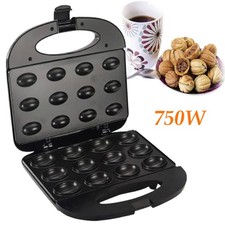 750W 12 Hole Walnut Cake Maker