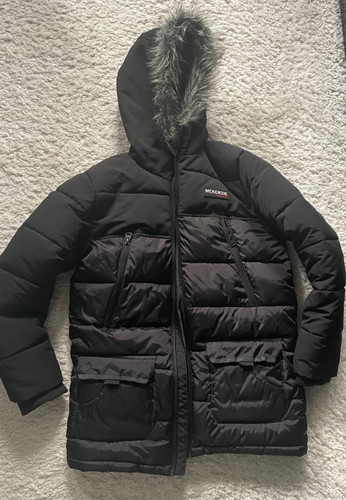 Mckenzie black parka puffer - black,