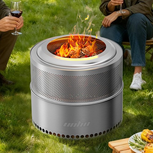 Large stainless steel wood - large,