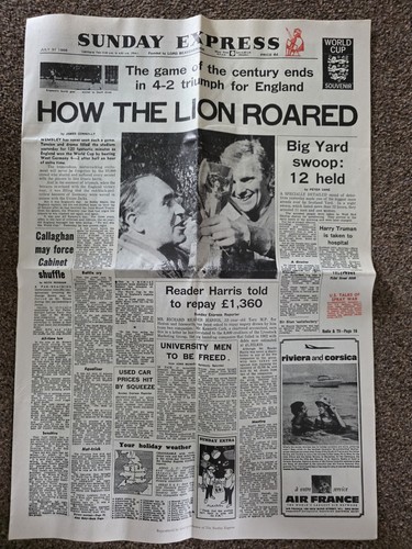 Sunday express 07 - , 31/07/1966
